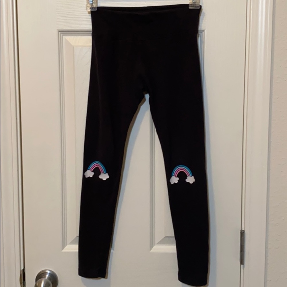 Justice Rainbow Leggings Girls Size 10